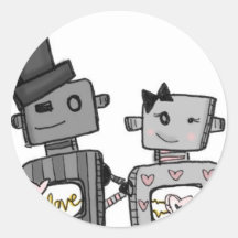 vol25- love happens round stickers