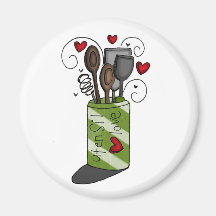 vol25 utensil love refrigerator magnet