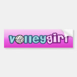 Volley Girl Bumper Sticker