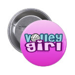 Volley Girl Button