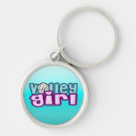 Volley Girl Keychain