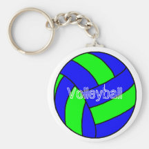 Volleyball Keychain