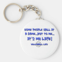 Volleyball Life Keychains