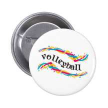 Volleyball Twists Pin