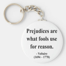 Voltaire Quote 4a Keychain