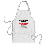 Volunteer by Day Book Lover by Night Apron