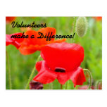 Volunteer Thank You Event post card invitations