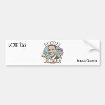 VOTE '08 Barack Obama Bumper Sticker