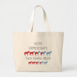 VOTE DEMOCRATS: turn Idaho blue Bag