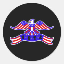 Vote Eagle Sticker
