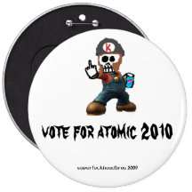 vote for atomic 2010 buttons
