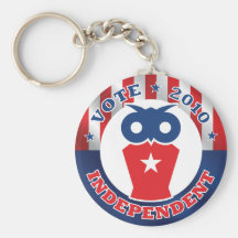 Vote Independent 2010 Key Chain