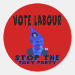 Vote Labour Stickers