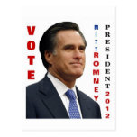 Vote Mitt Romney 2012 Postcard
