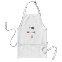 Vote Obama Style 2 Apron