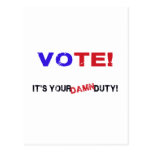 Vote! Postkarten