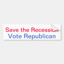 vote stupid bumper sticker