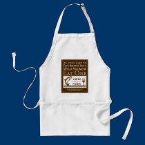 Vote With Your Fork Bristol Bay Apron aprons