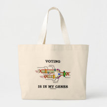 Voting Is In My Genes (DNA Replication) Bags