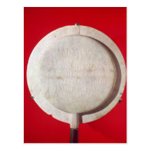 Votive shield in honour of Augustus Post Cards