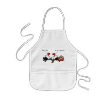 Vultures Carrion Carry-On Luggage Cartoon Apron