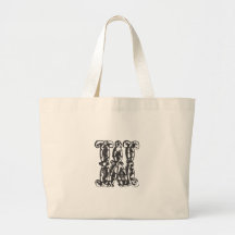 W Initials Monogram Bag
