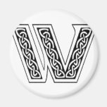 W REFRIGERATOR MAGNETS