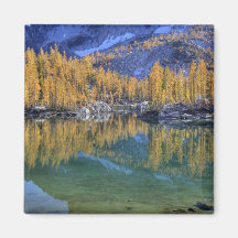 WA, Alpine Lakes Wilderness, Enchantment 5 Fridge Magnet