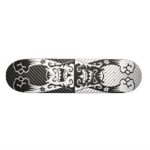 Wack and Blite Deck Custom Skate Board