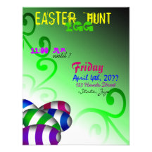 Wacky Easter Egg Hunt Invitation