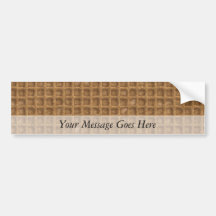 Waffle Cone Bumper Stickers