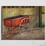 Wagon - That old red wagon Personalised Flyer