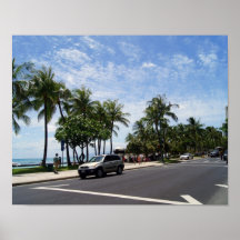 Waikiki Beach Poster
