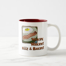 Wakey Eggs & Bakey Coffee Mug