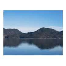 Walchensee Alpen Bayern Postkarte