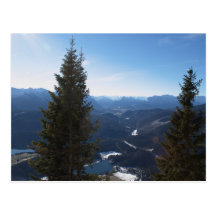 Walchensee Alpen Bayern Postkarten