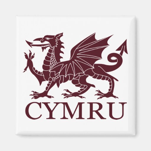 Wales CYMRU Magnets