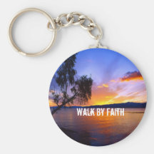Walk By Faith Key Chains
