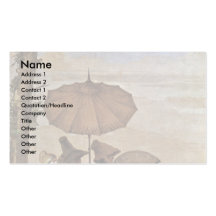 Walk In The Summer By Tiepolo Giovanni Domenico Business Card