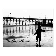 Walk with me postcards