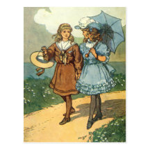 Walking and Talking Post Card
