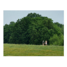 Walking Couple Postcards