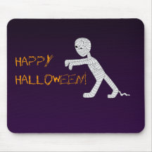 Walking Mummy Mousepad in Dark Purple
