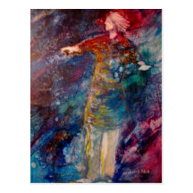 "Walking On Water" Postcard