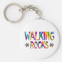 Walking Rocks Keychain