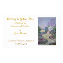 Walking the Golden Path Business Card Template