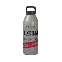 Wanderlust Is a Powerful Sickness Reusable Water Bottle