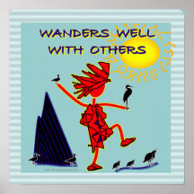 Wanders Well Print