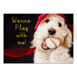 Wanna play with me  - Kati's Collection Greeting Cards