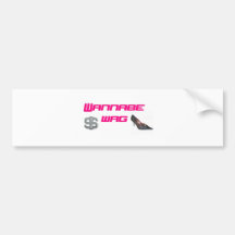 Wannabe wag bumper stickers